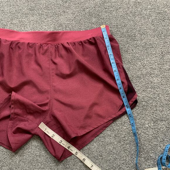 Under Armour Running Shorts Womens S Small Plum Purple Lined Loose HeatGear - Picture 5 of 11